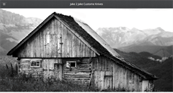 Desktop Screenshot of jake2jakecustomknives.com