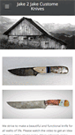 Mobile Screenshot of jake2jakecustomknives.com